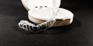 Invisalign clear aligner white case